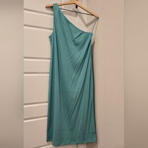 Gap Ribbed One Shoulder Dress